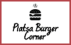 Λογότυπο του καταστήματος PIATSA BURGER CORNER - ΦΩΚΙΩΝΟΣ ΝΕΓΡΗ